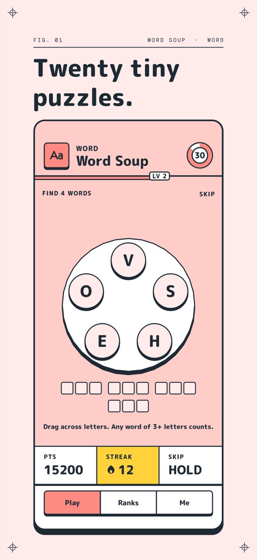 Minis screenshot: Word Soup